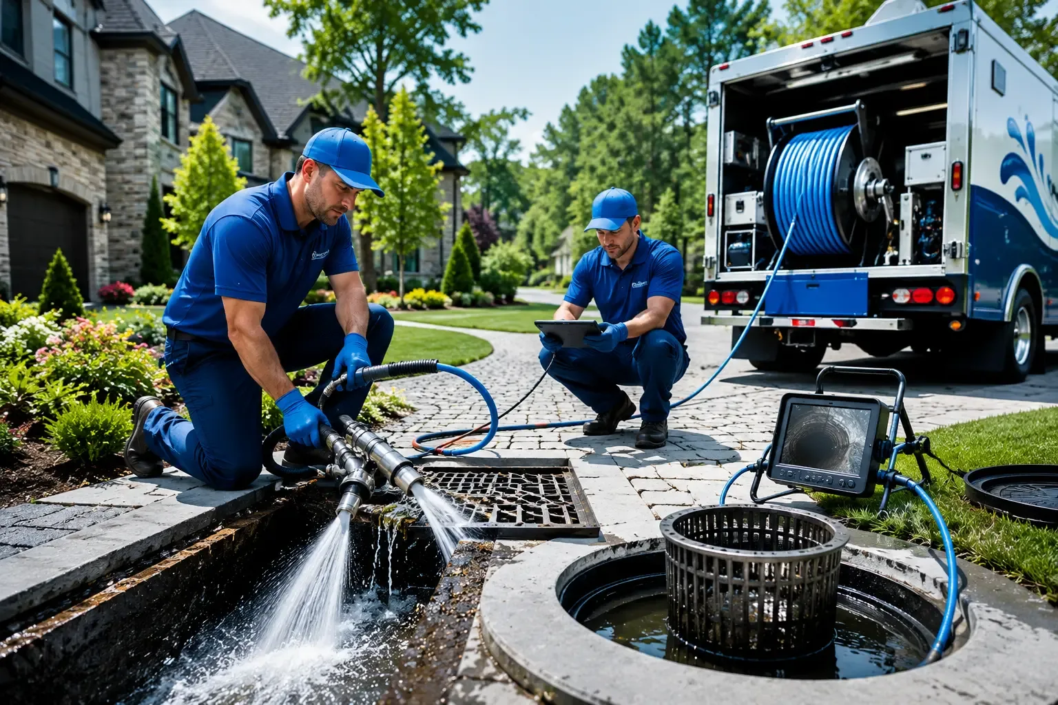 Local outdoor drain cleaning professionals in Racine, MN