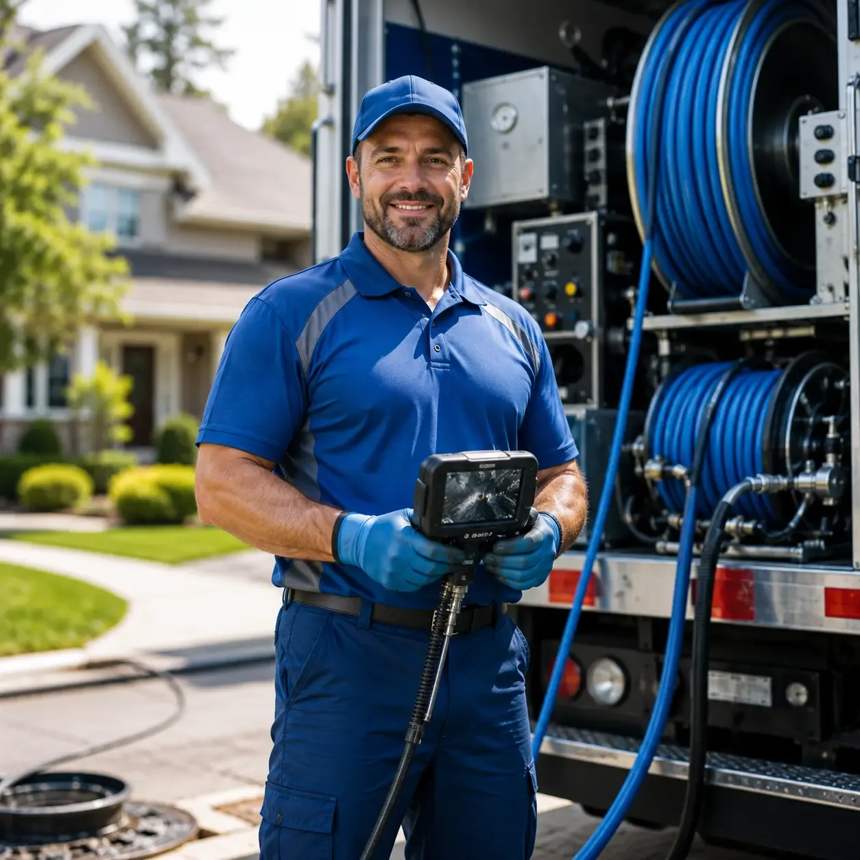 Local outdoor drain cleaning specialists in Racine, MN